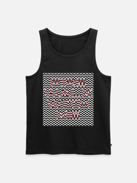 Fire walk with me - Men's Premium Organic Tank Top - black