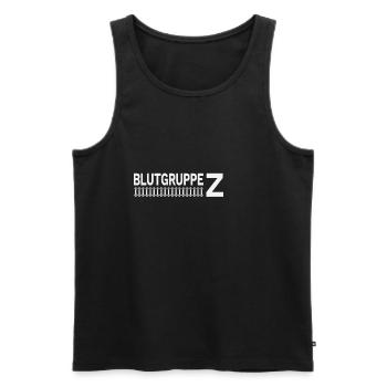 Modelleisenbahn Spur Z - Hobby Eisenbahn und Züge - Männer Premium Bio Tank Top - Schwarz - Vorne - Michal (187cm)