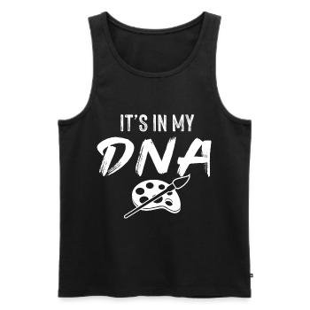 Maler und Lackierer, der Beste und Nervigste Beruf - Männer Premium Bio Tank Top - Schwarz - Vorne - Michal (187cm)