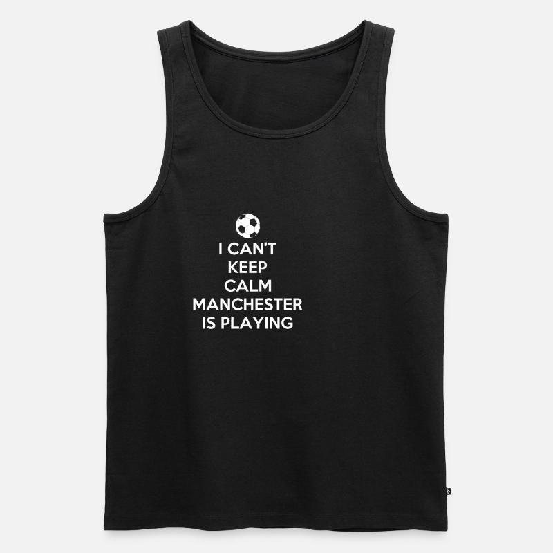 Manchester - Männer Premium Bio Tank Top - Schwarz