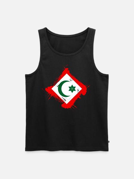 Rif - Männer Premium Bio Tank Top - Schwarz