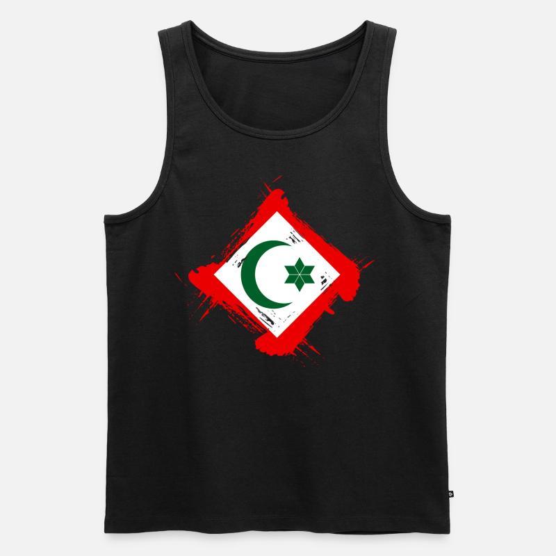 Rif - Männer Premium Bio Tank Top - Schwarz