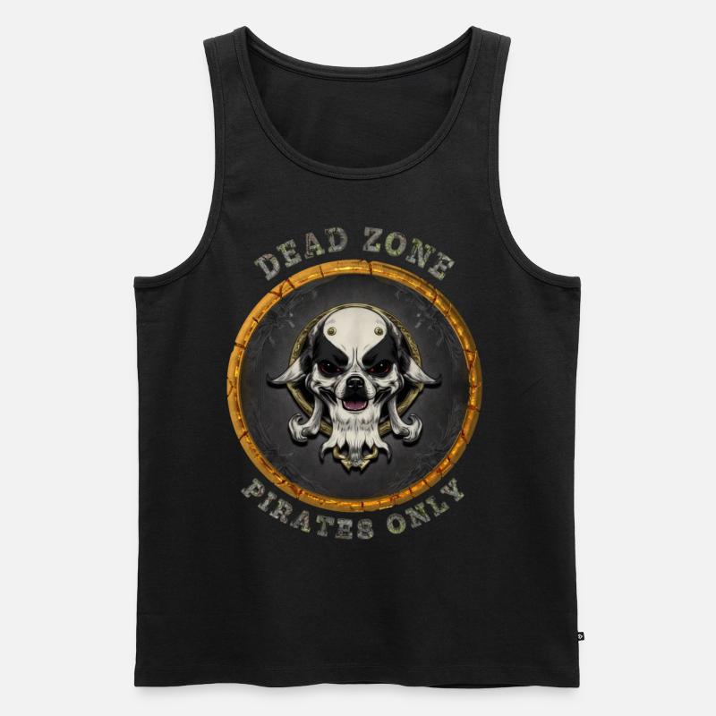 Dead Zone v12 - Männer Premium Bio Tank Top - Schwarz