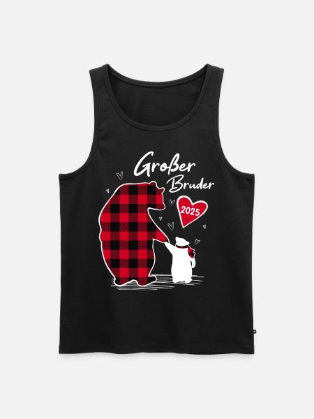 Big Brother Bear 2025 - Men's Premium Organic Tank Top - black