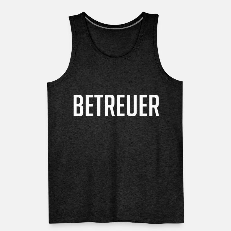 Animateur d’équipe Débardeur bio Premium Homme