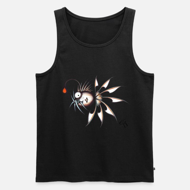 Abgrund - Männer Premium Bio Tank Top - undefined