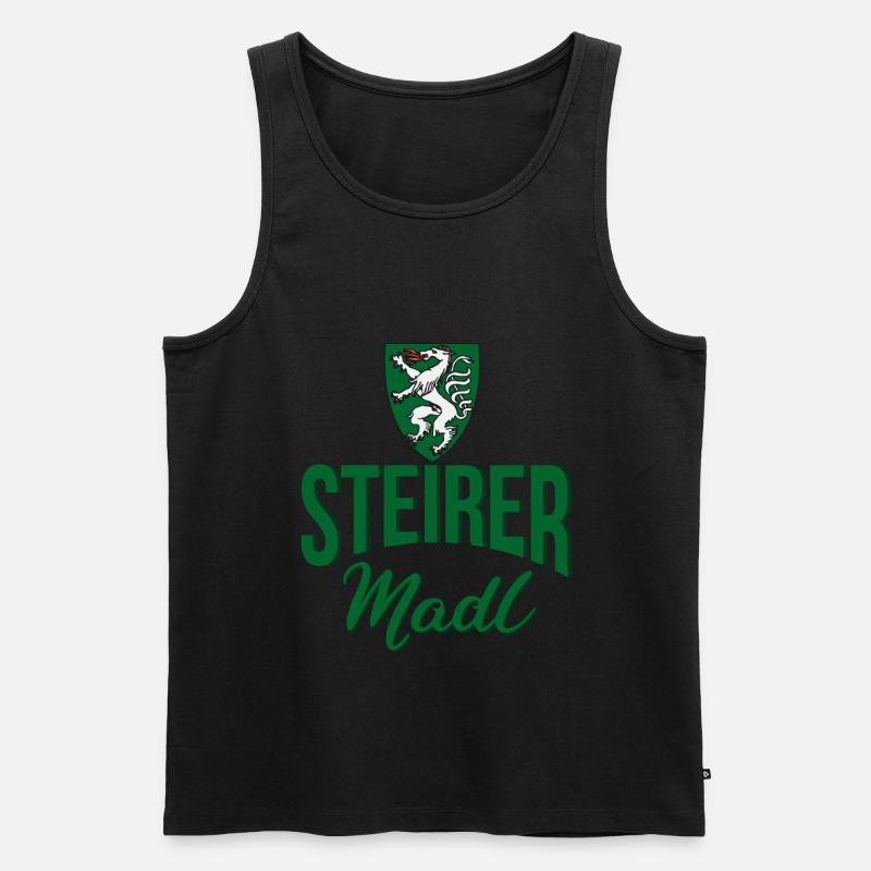 Steirer - Männer Premium Bio Tank Top - Schwarz
