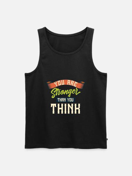 jayden style - Men's Premium Organic Tank Top - black