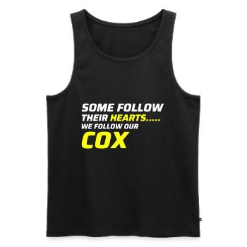 Crew Rowing Row Team Boat Rower Coxswain Gift - Men's Premium Organic Tank Top - black - Front - AI Model Male 178 light (178cm)