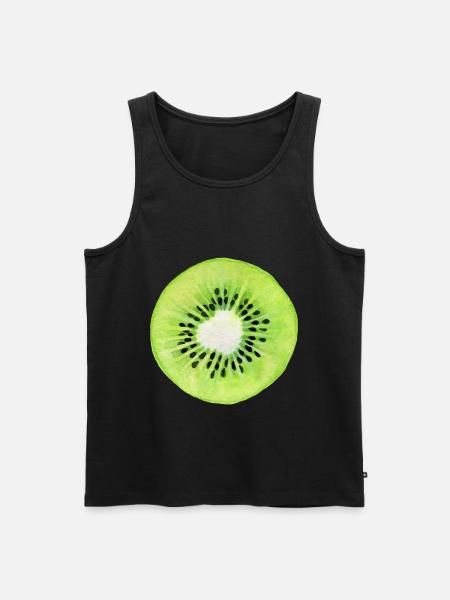 Kiwi - Débardeur bio Premium Homme - noir