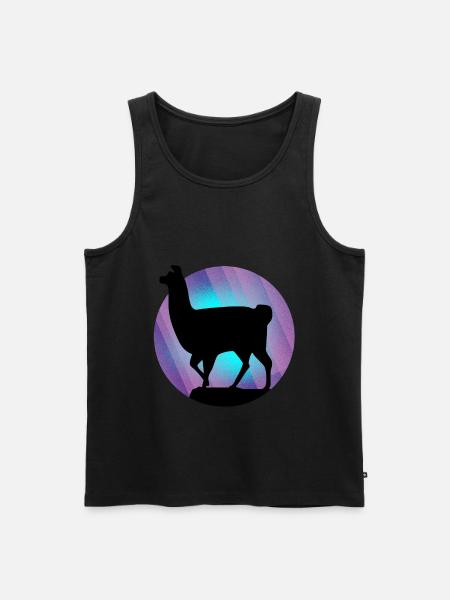 Llama alpaca - Men's Premium Organic Tank Top - 