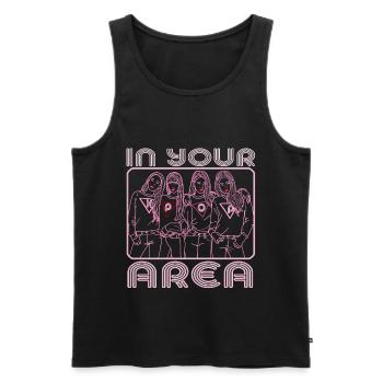 K-Pop Group KPop KDrama Fan Idée cadeau - Débardeur bio Premium Homme - noir - Devant - AI Model Male 178 light (178cm)