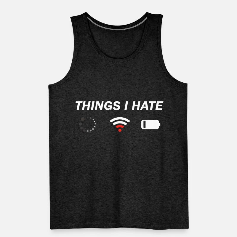 Programmierer Computer Nerd Gamer Geschenk Männer Premium Bio Tank Top