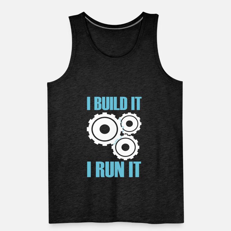 Devops Development Software Developer Geek Men's Premium Organic Tank Top