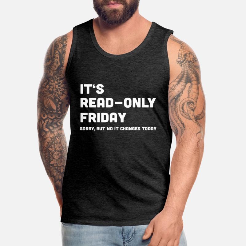 Network Admin Software Developer nerd Men's Premium Organic Tank Top