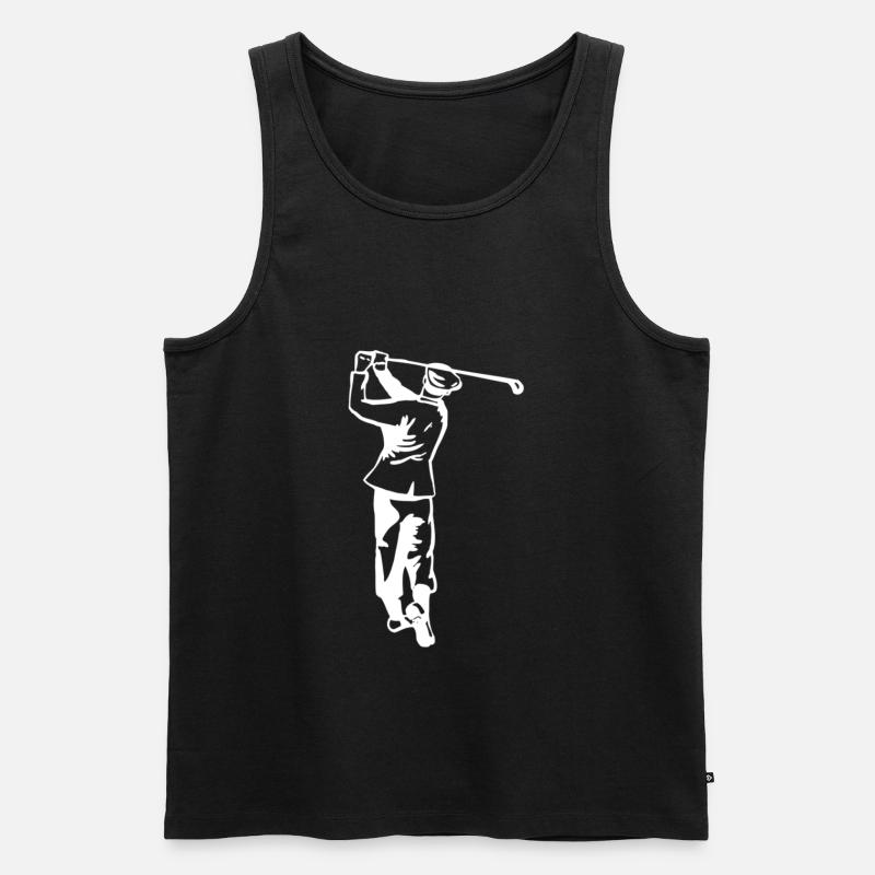 Golf - Golf - Golfeurs - Débardeur bio Premium Homme - noir