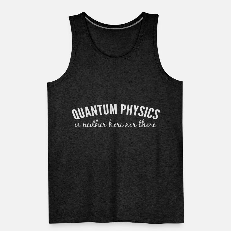 Quantum Physics. Men's Premium Organic Tank Top
