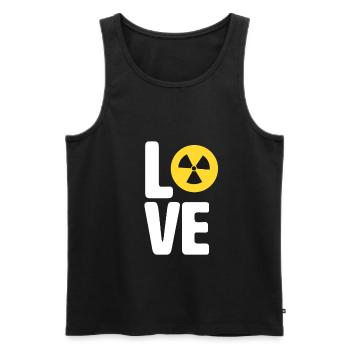 Nuklear Radioaktivität Röntgenstrahlen Atomkraft - Männer Premium Bio Tank Top - Schwarz - Vorne - Michal (187cm)