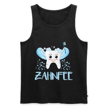 Zahn und Zahnarzt Zahnfee Geschenk mit magisch - Männer Premium Bio Tank Top - Schwarz - Vorne - Michal (187cm)