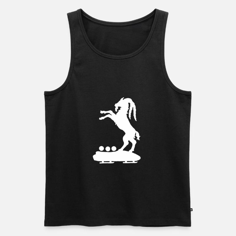 Bock auf Bob - Männer Premium Bio Tank Top - Schwarz