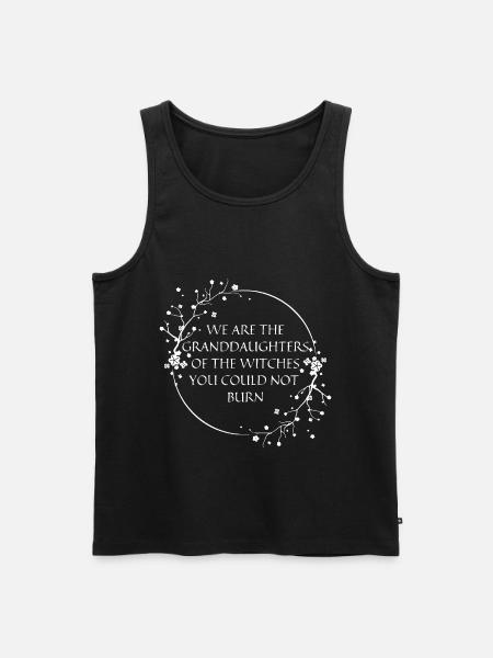 Witch - granddaughters of witches - dark - Men's Premium Organic Tank Top - black