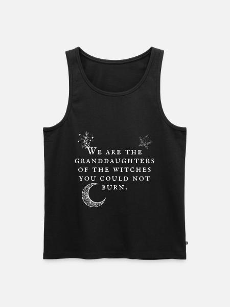 Witch - witches granddaughters moon - dark - Men's Premium Organic Tank Top - black