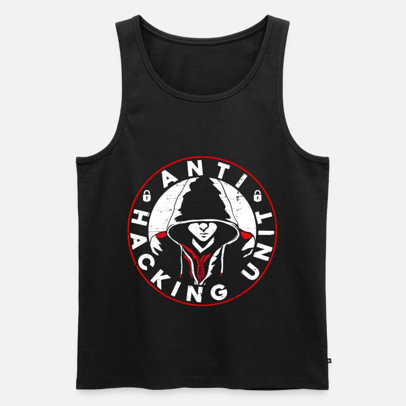 Programmer Coder Software Developer - Men's Premium Organic Tank Top - black