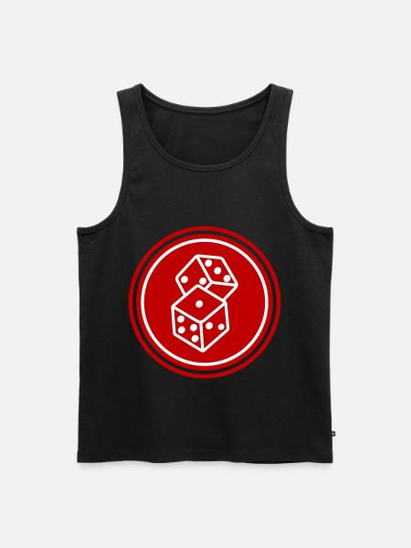 Dice Casino Symbol - Men's Premium Organic Tank Top - 