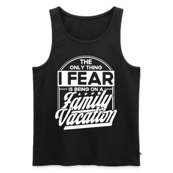 Autoreise Urlaub Familie Urlaub Familie Geschenk - Männer Premium Bio Tank Top - Schwarz - Vorne - Michal (187cm)