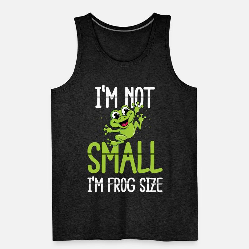 Ich bin nicht klein, ich bin grösser als ein Männer Premium Bio Tank Top