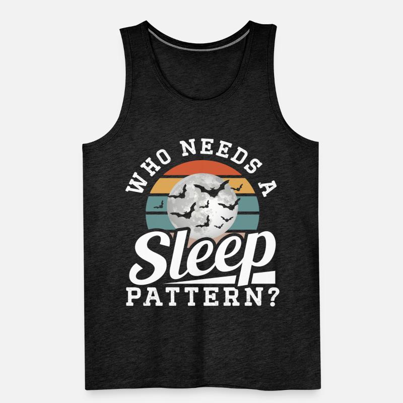 Who needs a sleep rhythm? Work Men's Premium Organic Tank Top