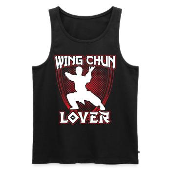 Wing Chun Lover Entraîneur Arts Martiaux Arts Martiaux Arts Martiaux Arts Martiaux - Débardeur bio Premium Homme - noir - Devant - Michal (187cm)