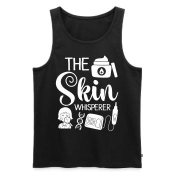 Dermatology Skin Care Skin Medicine Disease - Men's Premium Organic Tank Top - black - Front - AI Model Male 178 light (178cm)