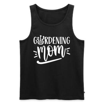 Garten Mama Mutter Gärtnerin Gartenbau - Männer Premium Bio Tank Top - Schwarz - Vorne - Michal (187cm)
