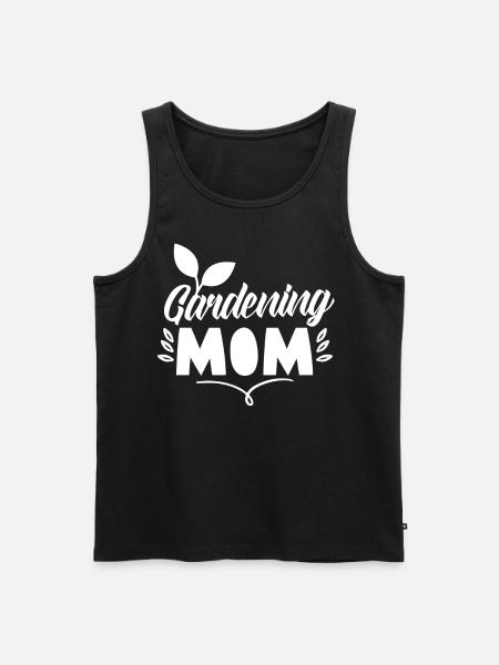 Garten Mama Gartenbau Gärtnerin Mutter - Männer Premium Bio Tank Top - Schwarz