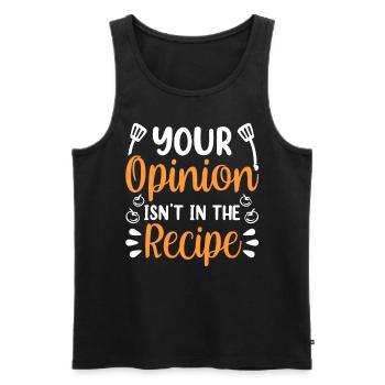 Your opinion is not included in the recipe Mama - Men's Premium Organic Tank Top - black - Front - AI Model Male 178 light (178cm)