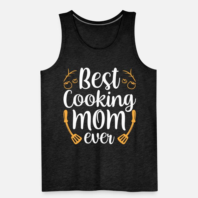 Beste Kochende Mutter Aller Zeiten Kochen Mama Männer Premium Bio Tank Top