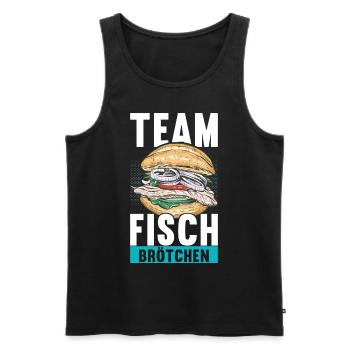 Ostsee Heimat Norddeutschland - Männer Premium Bio Tank Top - Schwarz - Vorne - Michal (187cm)