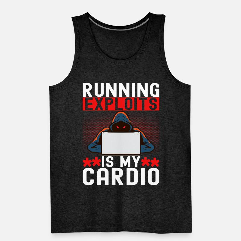 Programmierer Cyber Security Männer Premium Bio Tank Top