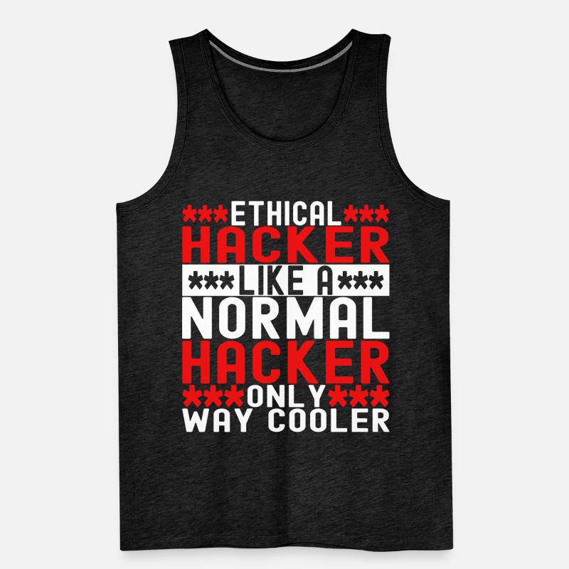 Programmer Cyber Security Men's Premium Organic Tank Top
