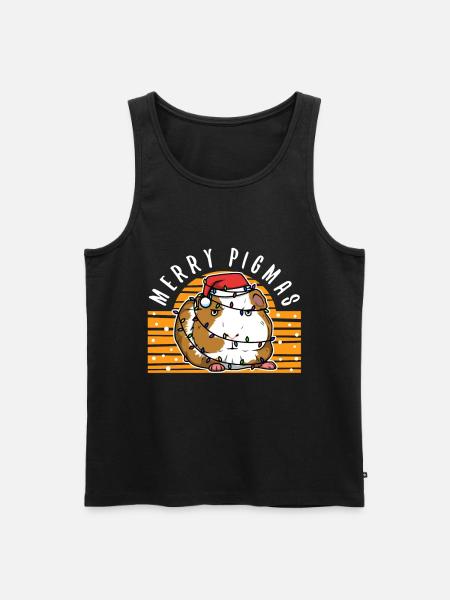 Merry Pigmas - Men's Premium Organic Tank Top - black