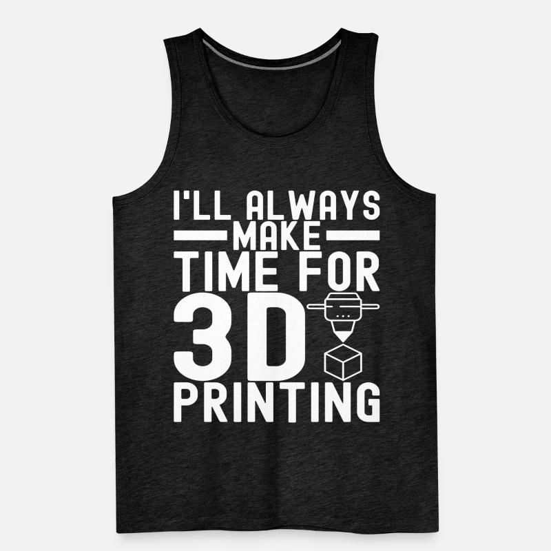 3D printing Men's Premium Organic Tank Top