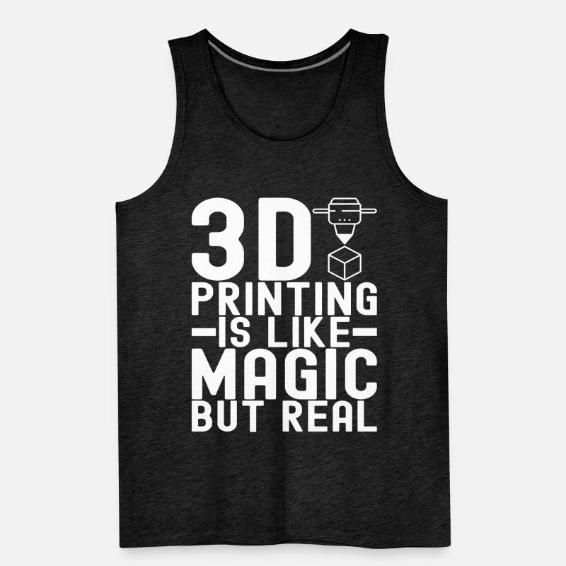 3D printing Men's Premium Organic Tank Top