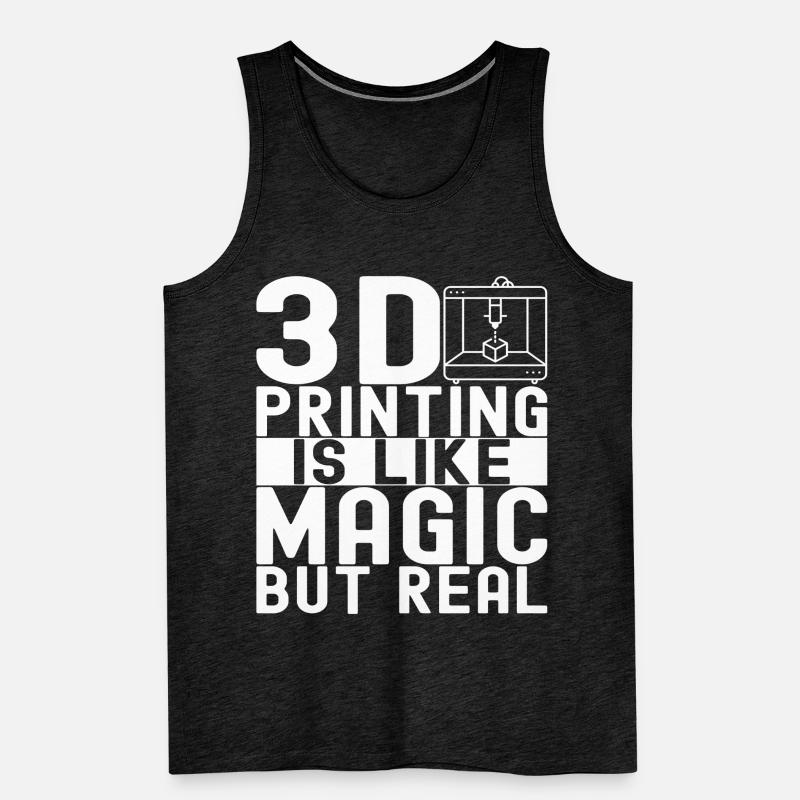 3D printing Men's Premium Organic Tank Top