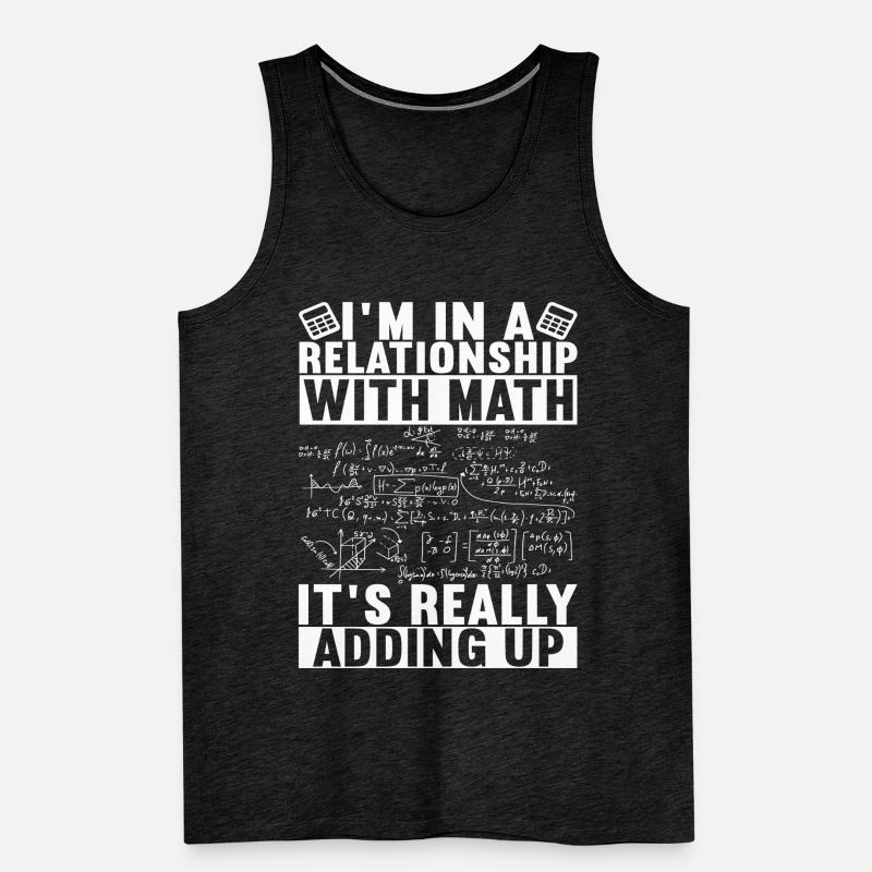 Math Teacher Men's Premium Organic Tank Top
