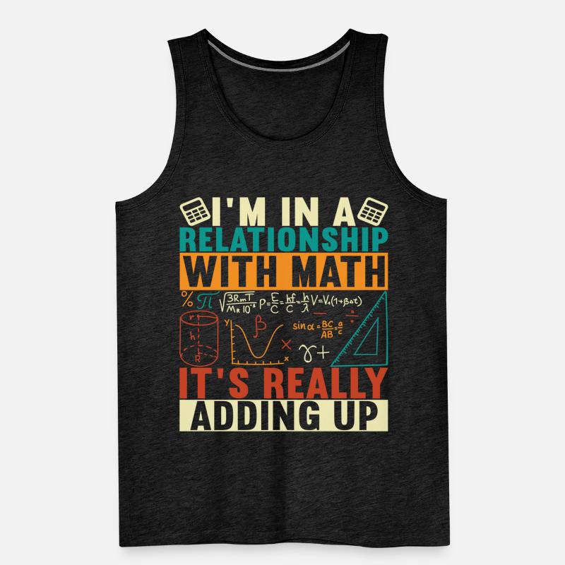 Math Teacher Men's Premium Organic Tank Top