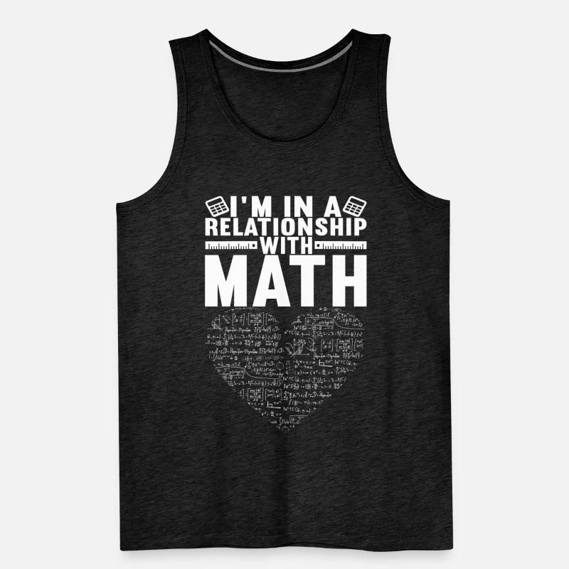 Math Teacher Men's Premium Organic Tank Top