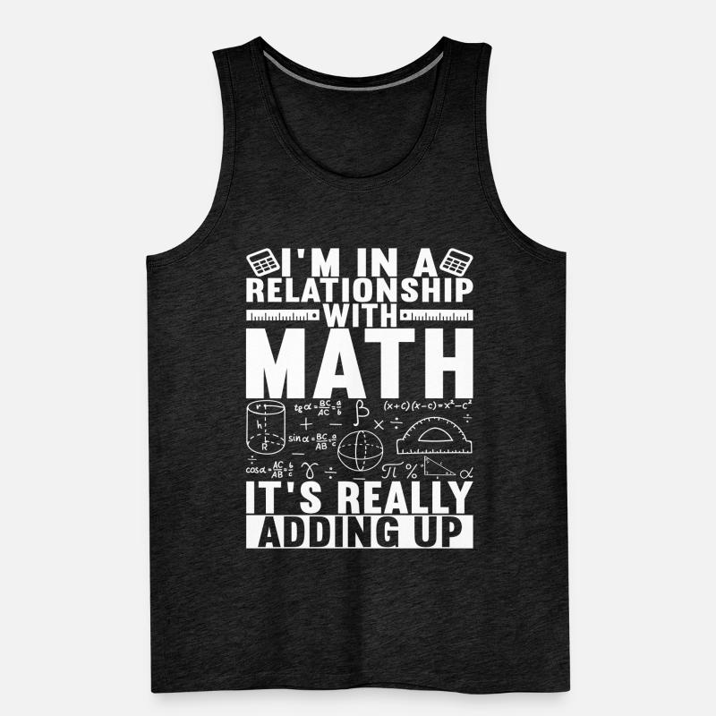 Math Teacher Men's Premium Organic Tank Top