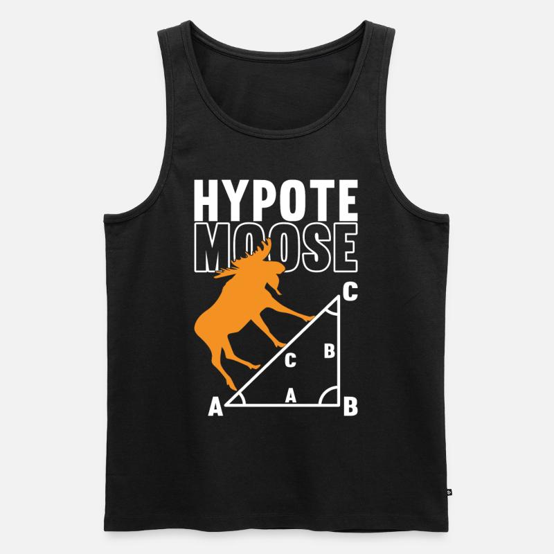 Math Math Teacher - Men's Premium Organic Tank Top - black