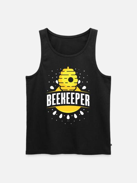 Apiculture Apiculteurs - Débardeur bio Premium Homme - noir